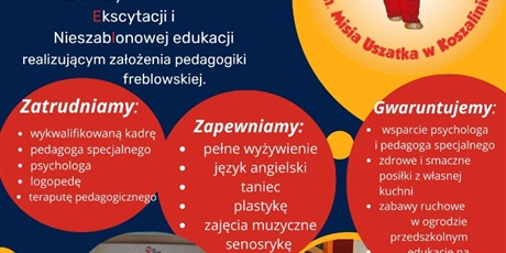 Budujemy wspomnienia, rozwijamy marzenia, odkrywamy świat! W Przedszkolu Misia Uszatka dzieci odkrywają świat poprzez zabawę i działanie.